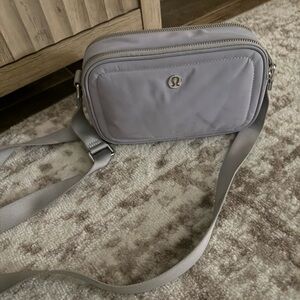 Lululemon Gray Crossbody Bag